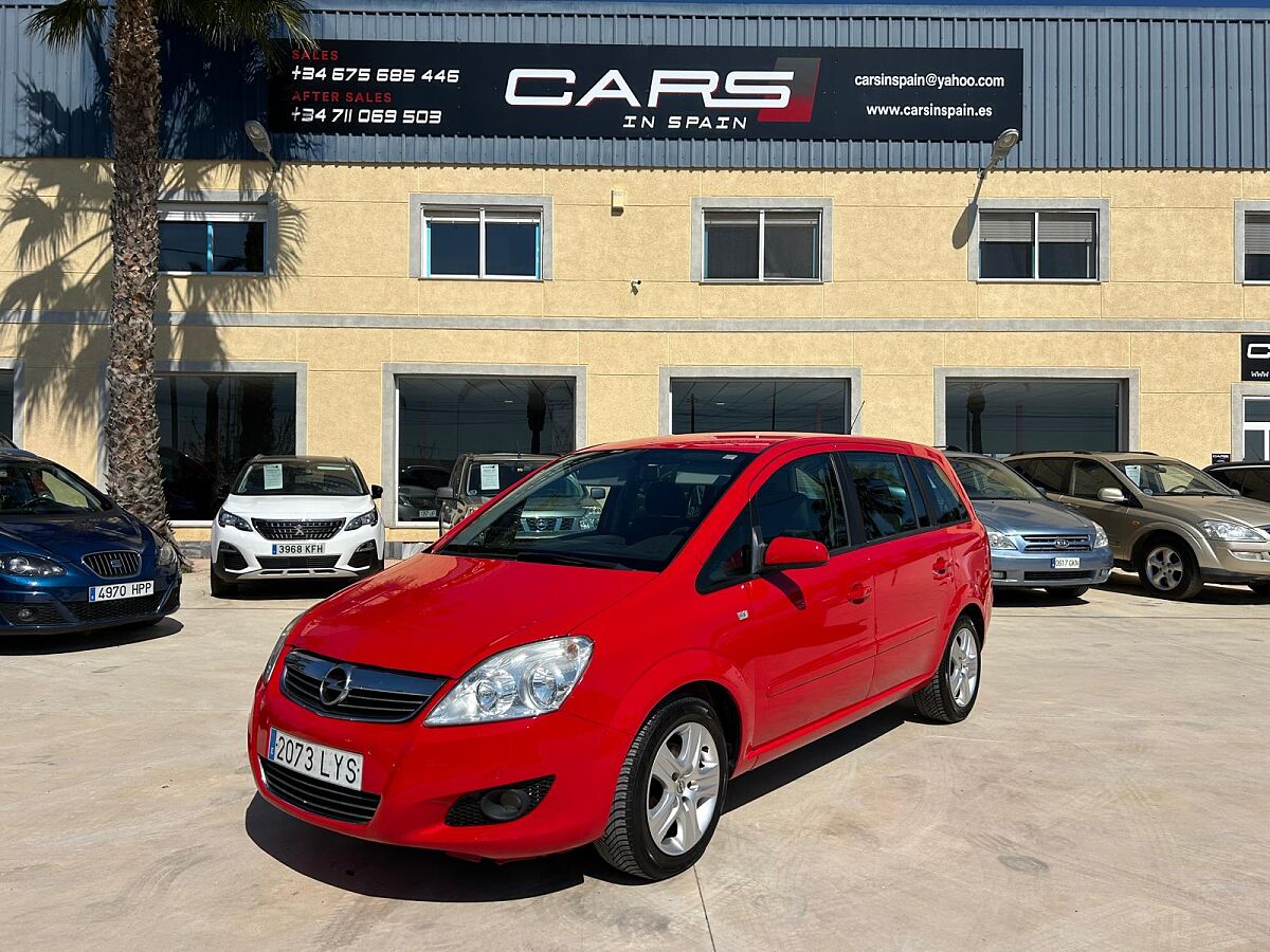OPEL ZAFIRA LIFE 1.8 AUTO SPANISH LHD IN SPAIN 79000 MILES SUPERB 7 SEATS 2008